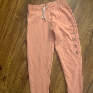 Hurley size XS peach colored joggers